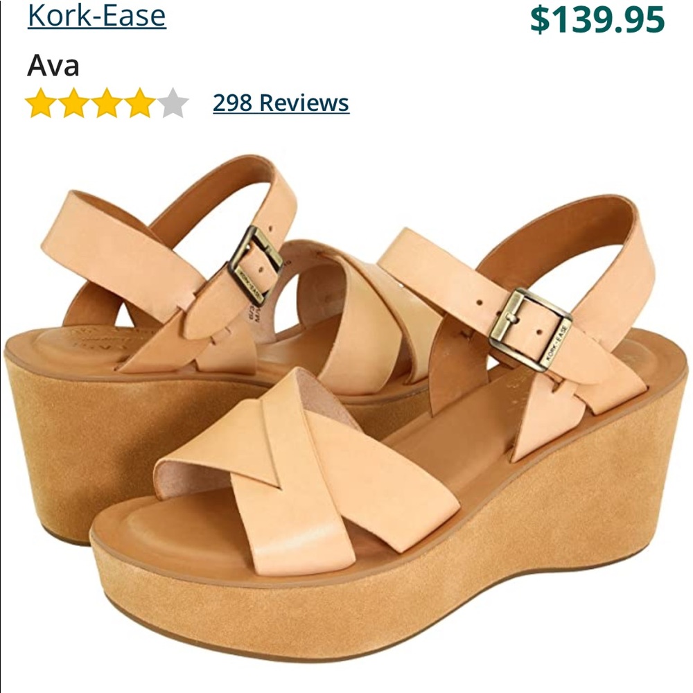Kork-Ease ‘Ava’ Natural Wedge